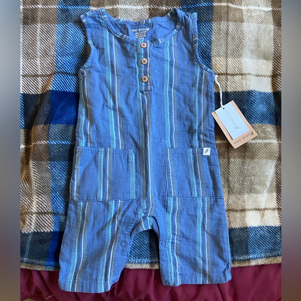 Blue Romper